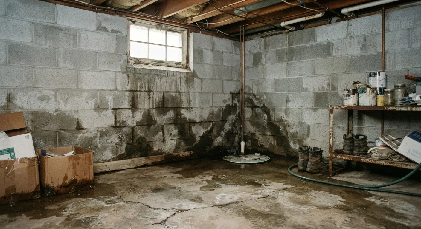 Basement Moisture: Where It Comes From and How to Address It